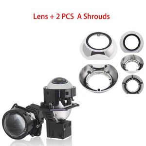 Diğer Aydınlatma Sistemi Süper Parlaklık 3.0inch Açı Gözler BI LED Projektör Lens Getirme Far F10 E46 E39 E60 E61 EVOX