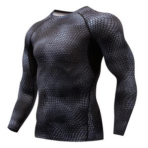 Racingjackor Cycling Bas Layer Jerseys Men's Compression Shirt Snabbt torr gym Fitness Tights Män kvinnor Rashgard Sportwearracing