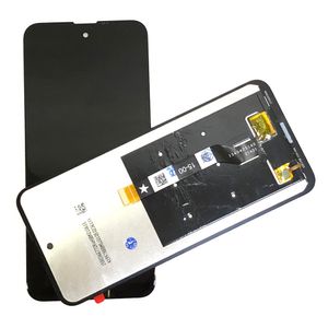 Original Display Panel för Nokia X100 TA-1399 LCD-skärmpaneler Kapacitiva skärmar Glas Digitizer Ingen ram Montering Mobiltelefonens mobiltelefon Bytesdelar Svart