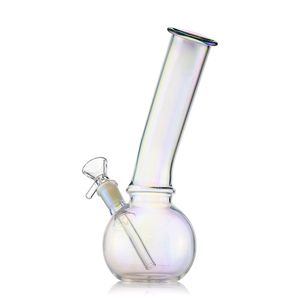 8.6 -tums pläteringsglashoppning Bong - Böjd typ, klistermärke, Diffused Downstem Percolator