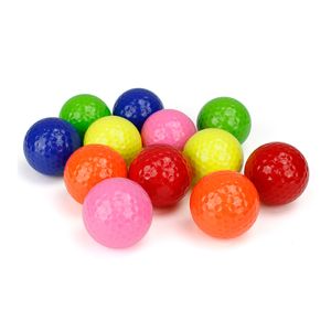 Palline da golf a colori da 1 pezzo per mini driving range