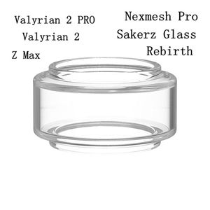 Replacement Pyrex Bulb Fat Glass Tube For Zeus Z Max Sakerz Valyrian 2 PRO Rebirth RTA Nexmesh Pro Wotofo Profile Pyro V4 iTank Zeus X DHL