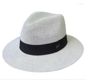 Beanie/Skull Caps Summer Women's Dress Hat British Fedora UV Protection Sun Sunbonnet Straw1 Scot22