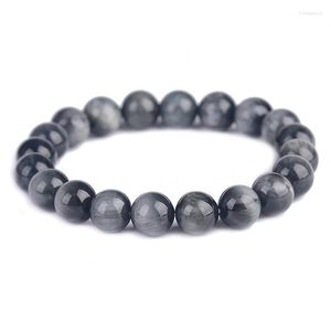 Cadeia de link Natural 6A cinza Eagle Eagle Wood Alexandrite Crystal Jewelry Lucky Sun Wheel Manipulator Bracelet para homens e mulheres casais trum22