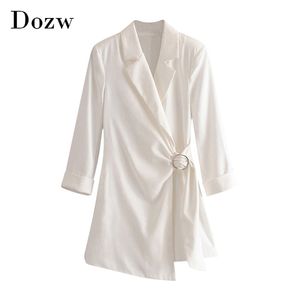 BlazerStyle Playsuit Women Office Wear Wear Wear