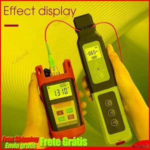 Fiber Optic Equipment Light Source Optical Power Meter Portable 1310 1550nm AUA-40 Live Identifier Identif VFL OPMFiber