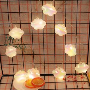 Stringhe Lampada Stringa Forma di nuvola Decorazione della stanza interna dei bambini Lampada colorataLED LEDLED LED