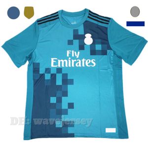Wholesale real madrid third jersey for sale - Group buy 17 player Soccer Jerseys Retro maillot classic vintage camisetas football shirts Uniform UCL men BLUE third away modric pepe ramos benzema bale LUCAS REAL MADRIDs