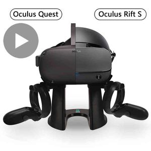 Wholesale vr virtual reality glasses rift for sale - Group buy For Oculus Quest Rift S Cradle Quest2 Accessories Smart D Virtual Reality VR Glasses Stand Headset Helmet Occulus Oculis H220422