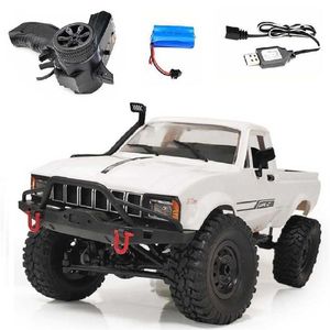 Wholesale toy model trucks for sale - Group buy WPL C24 G Full Scale Remote Control Car WD Off road Truck Children Rc Car Model Vehicle Climbing Toys Boys Kids Gift Q0726258k