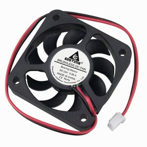 Wentylatory gdstime 2 szt. 5 cm DC Bezpośredni wentylator chłodzący 24 V 5010 50 mm x 10 mm 2pin PC Computer Case Cooler 50 mmxxxxx10 mm czarne 9 Bladesfa