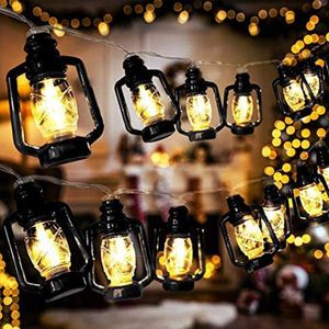 Stringhe Ramadan Lights Decoration Moon Star Led String EID Mubarak Decor per la casa Al-Fitr Event Party Deco RamadanLED