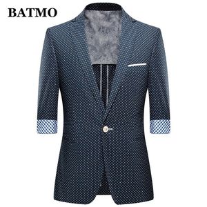 Batmo 도착 여름 고품질 캐주얼 블레이저 멘머스 여름 재킷 Plussize M4XL1301 201104