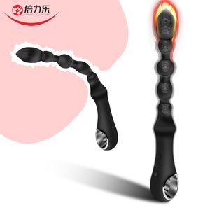 Heizung Anal Vibrator Prostata-massagegerät 12 Modi Plug Anus Stimulator Masturbation sexy Spielzeug Vibrierender Hintern Für Männer Homosexuell