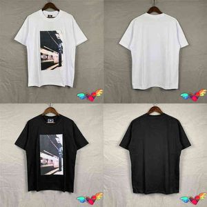 Black White Kith Train Tee 2022ss Men Women Cotton Oversized T-shirt Casual Tops Japan Short Sleeve