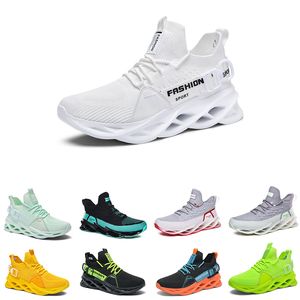 Men tênis de corrida treinador de moda tecida Tripla Black Branco Navia Vermelha Blue Khaki Masculino Esportes Esportivos ao ar livre Dezessete