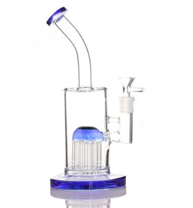 Wasserpfeifen aus Glas, klassisches Design, 10 Arme, Baum, dicke Bong, 10 Zoll