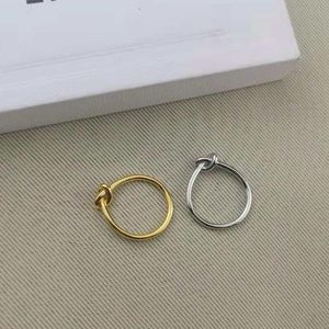 luxury womens designer ring classic celiene ring Simple Fashion Style Accessories Knot Circle Finger Rings elegant Valentines Day jewelry 669 745