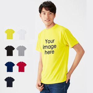 Men Short Sleeve T Shirt Summer Male T shirts Add Custom Print Your Design P o Or Unisex Tops Tees Brand Clothing 220616