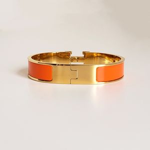 High Quality Stainless Steel Gold Buckle Bangle Bracelet Fashion Men and Women Bracelet Luxury Jewelry Gift