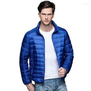 Herrjackor grossist- 2022 Autumn Winter Down Coat 90% White Duck Parkas For Men Brand Male Jacket Ultra Light Thin Outerwear1