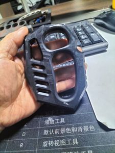 Botón original Tiger Fist Finger Self EDC Defense Defensa cuatro no metálicas de plástico Tuber Cubierta manual tttrain tfxa