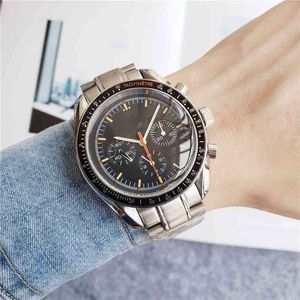 Luxury Watches for Mens Mechanical Watch Multifunctional Cloth Bag Ouba Six Needle Fashion Business Swiss Brand Geneva Wristatches
