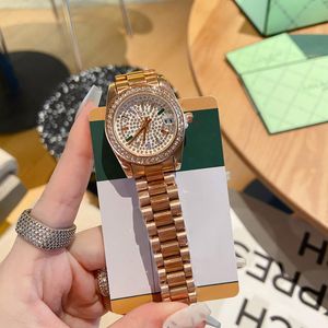 Diamond Datejust Women Watches Brand Designer Lady Watch 8 Colors Fashion Female Wristwatches for Womens Christmas Birthday Mother's Day Gift Reloj De Lujo