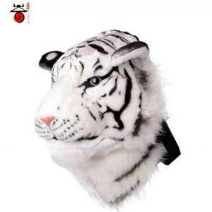 Rucksack Personalisierte Mode -Rucksack 3D Tiger Head Schoolbag Herren- und Frauen -Tiermodellierungs -Reise -Rucksack