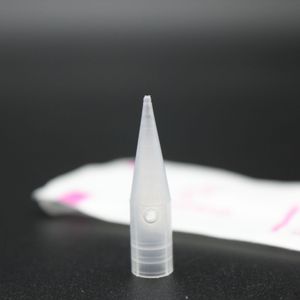 100Pcs Einweg Nadel Tipps Permanent Make-Up Augenbrauen Lip Nadel Kappen Düse Für Sonnenschein Riesen Sonne Tattoo Maschine Gun