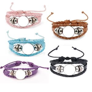 Sublimazione Bracciale Vuoto Impostazione Lunetta Trasferimento di Calore Braccialetti in Pelle Grezzi con Foglio di Alluminio per Forniture Artigianali Braccialetti Fai da Te