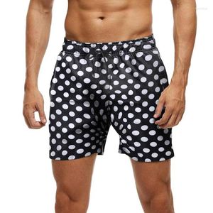 Мужские шорты мужская пляжная серфинговая борторы с сетчатой ​​подкладкой для купальников для купальников пляжные одежды быстро сухие плавание для Menmen's Naom22