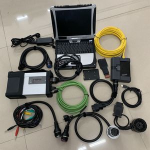 2024 2in1 Otomatik Teşhis Araçları MB STAR C5 Mercedes Otomobiller için ICOM A2 BMW Teşhisi 1 TB SSD Kablo Dizüstü Bilgisayar CF19 I5 4G Toughbook Çalışmaya Hazır