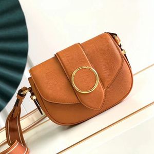 مصمم الأكياس Crossbody 10A جودة مرآة حقيبة رسول جلدية أصلية 21 سم مع صندوق L069