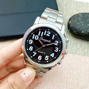 Luxury womens watches Simple Large Number Mother's Day Gift Watch Ladies Middle-aged and Elderly Waterproof Electronic Quartz Watch gerg