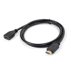 HDTV Extender 1080P HD Male to Female Extension Cable 0.5M 1M Connector for HD TV LCD Laptop Projector PS4 3