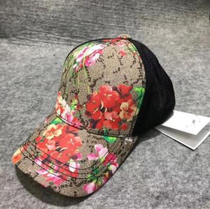 21SS Högkvalitativa jordgubbsbaseballkepsar herr bomullskaktus klassisk bokstav Kulkepsar sommar dam solhattar utomhus justerbar Snapback Cap tjejs söta visir