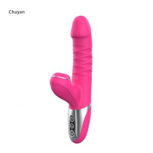 Sex Toy Massager Automatisk drivande vattentät dildo vibratorleksaker för kvinna klitoris sugande stimulator