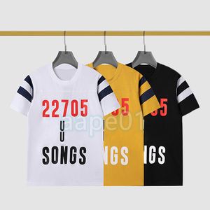 Мужские женские классические стиль T Roomts High Street Casual Tees Mens Convortable Clothing Clothing Asian Size S-2xl