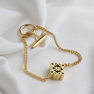 Link Chain Charm Square Special Bracelet 2022 Trend voor vrouwen in feestkent22