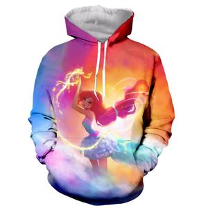 Herren Hoodies Sweatshirts World Of Winx Lustige Mode Lange Ärmel 3D-Druck Hoodies/Sweatshirts/Jacke/Männer/DamenHerren