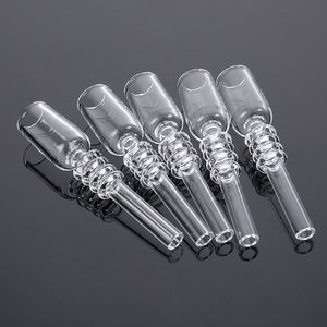 Quartz Tip Nail High Quality Smoking Accessories With 10mm 14mm 18mm Male Joint For Mini Nector Collector Kits Dab Tools Quartz Nails GQB19 3mm Thick Wholesale