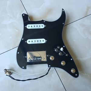 Uppgradera förhandsrika SSH pickguard set multifunktion spol split switch sele vit seymour duncan ssl1 sh4 pickups 2 enskuren svetssele sele