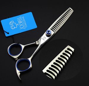 high quality JOEWELL 18 teeth hair thinning scissors 50% thinning rate 6.0 inch stainless steel professional barber tool 9CR