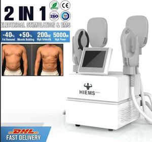 Салон Использует портативные Pro Max4 EMS для формирования похудения электромагнитной мышечной стимуляции