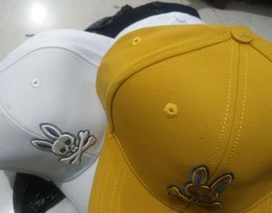 PB Ball Caps av högsta kvalitet Canvas Hattar Leisure Pbunny Designers Fashion Sun Hat For Outdoor Sport Men Strapback Hat Famous Baseball Cap