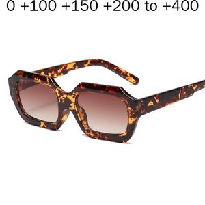 Óculos de Sol Masculino Quadrado Bifocal Óculos de Sol para Leitura Feminino Retro Reader Brand Designer Marrom Dioptria Lupa Presbyopic NXSunglasses