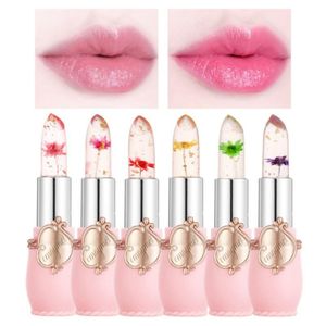 Lip Gloss 6PC Jelly Set Temperature Change Color Lipstick Peach Girl Care Beauty Makeup