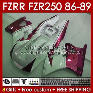 ヤマハFZR250R FZR250 FZR 250 RR RR 86 87 88 89 FZR-250ボディ142NO.80 FZR250RR 86-89 FZRR FZR 250R 250RR FZR-250R 1986 1987 1988 1989ボディワークメタルレッドブルク1987年FZR250RR 86-89 FZRR FZR