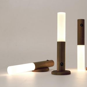 Nachtlichter, intelligentes Induktionslicht für den menschlichen Körper, LED, wiederaufladbar, für Korridor, Schrank, Wand, Haushalt, Badezimmer, Sensorlampe